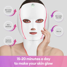 Cargar imagen en el visor de la galería, Máscara led skincare 7 colores profesional
